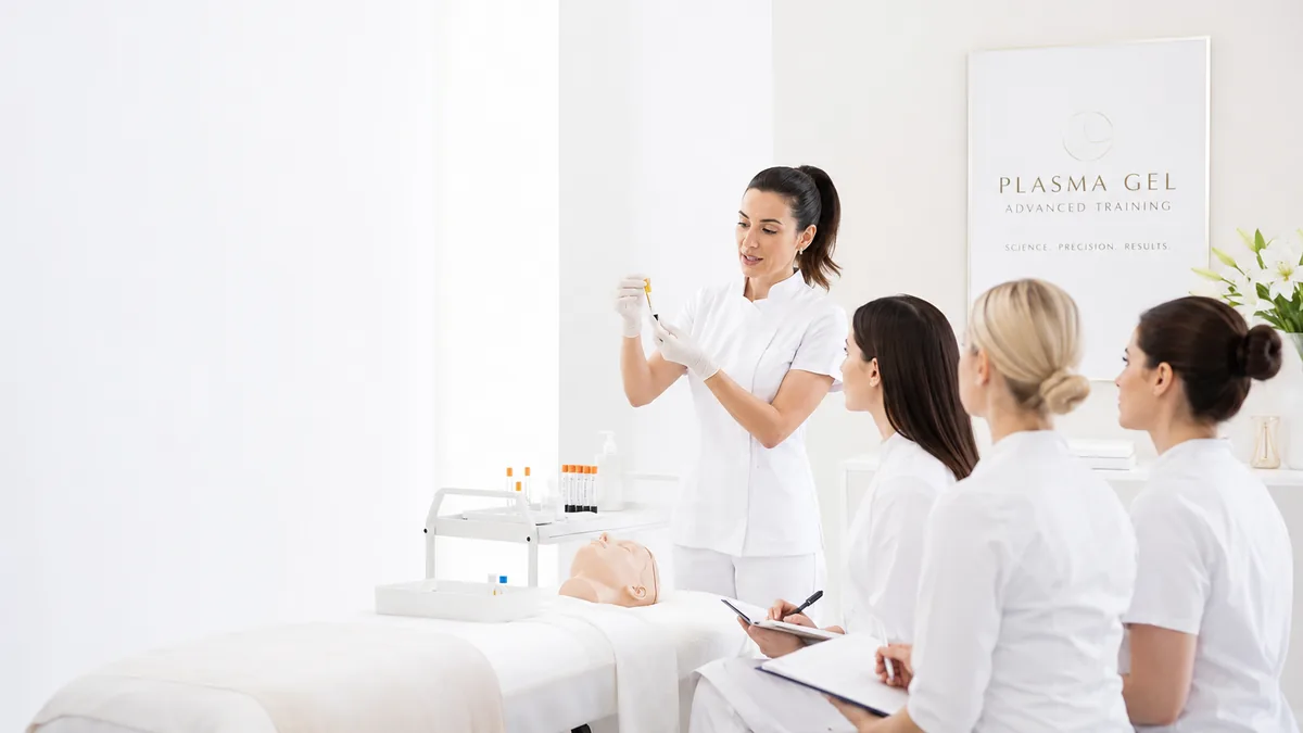 Capacitación profesional de Plasma Gel